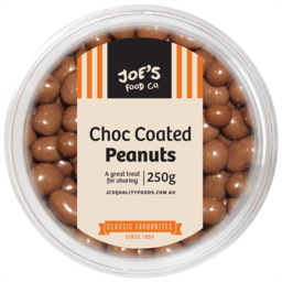 Photo of Joe's Food Co. Chocolate Coated Peanuts 250g