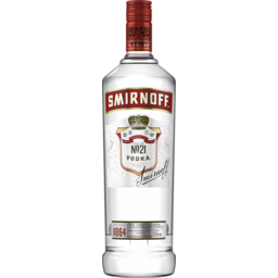 Photo of Smirnoff No.21 Red Vodka Bottle
