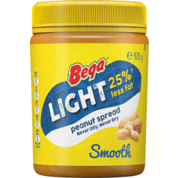 Photo of Bega Smooth Light Peanut Butter 470g
