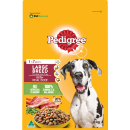 Photo of Pedigree Large Breed 1-7 Years With Real Beef Dry Dog Food