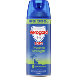 Photo of Aerogard Insect Repellent Tropical Strength Aerosol Spray 300g