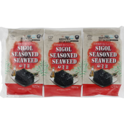 Photo of Sigol Seaweed Original Snack 3 pack
