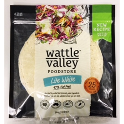 Photo of Wattle Valley Soft Wraps Lite White 344gm