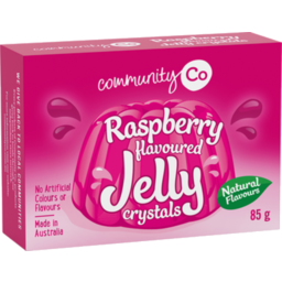 Photo of Community Co Jelly Natural Raspberry 85g