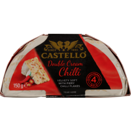 Photo of Castello Cheese Double Cream Chilli 150g