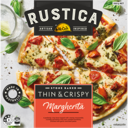 Photo of Mccain Rustica Thin & Crispy Margherita Pizza