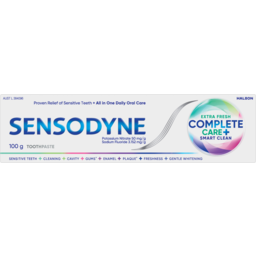 Photo of Sensodyne Extra Fresh Complete Care + Smart Clean Toothpaste 100g