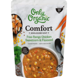 Photo of Only Organic Soup Chicken Sweetcorn