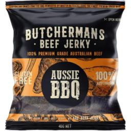 Photo of Butchermans Beef Jerky Aussie BBQ