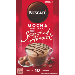 Photo of Nescafe Scorched Almonds Mocha Coffee Sachets 10 Pack