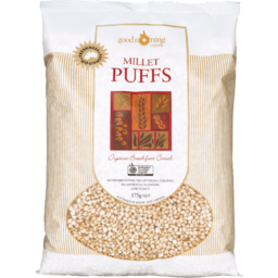 Photo of Good Morning Cereals Organic Millet Puffs 175g