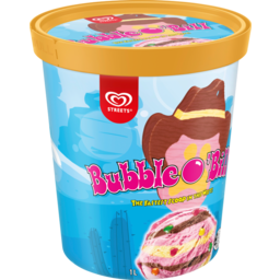 Photo of Bubble O Bill Ice Cream Tub 1l