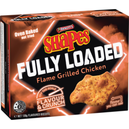 Photo of Arnotts Shapes Fully Loaded Flame Grilled Chicken 130g 130g