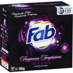Photo of Fab Powder Perfume Indulgence Sublime Velvet Laundry Detergent,