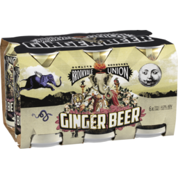 Photo of Brookvale Union Ginger Beer Cans