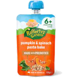 Photo of Raffertys Garden Pumpkin & Spinach Pasta Bake with Prebiotics