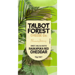 Photo of Talbot Forest Cheese Raukapuka Red Cheddar 70g