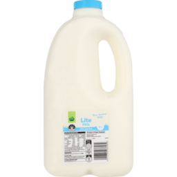 Photo of WW Milk Lite 2L