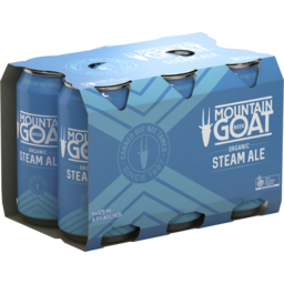 Photo of Mountain Goat Steam Ale 6 X 375ml Can 6.0x375ml