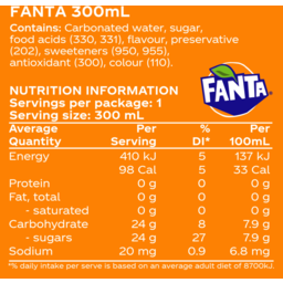 Photo of Fanta Soft Drink Orange