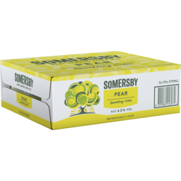Photo of Somersby Pear Cider Can 375ml 3x10 Pack