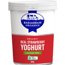 Photo of Barambah Real Strawberry Organic Yoghurt