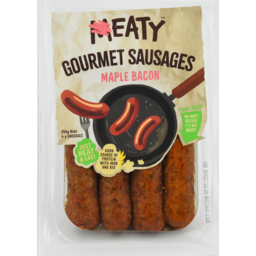 Photo of Eaty Gourmet Sausages Maple Bacon 250g