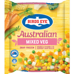 Photo of Birds Eye Australian Snap Frozen Mixed Vegetables 1kg