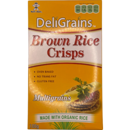 Photo of Deli Grains Organic Brown Rice Crisps