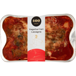 Photo of 400 Gradi Vegetarian Lasagne 1.4kg
