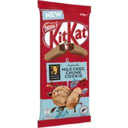 Photo of Nestle Kit Kat Milk Chocolate Choc Chunk Cookie 170g