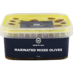 Photo of  Made by Max Olives Marinated Mixed 475g