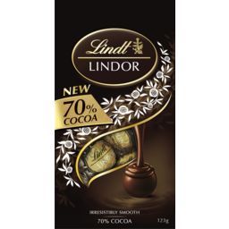 Photo of Lindt Lindor 70% Cocoa 123g