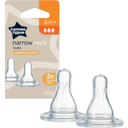Photo of Tommee Tippee Narrow Neck Fast Flow Teats X 2