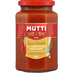 Photo of Mutti Gourmet Pasta Sauce With Rossoro Tomatoes And Parmigiano Reggiano 400g 400g