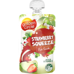 Photo of Golden Circle® Strawberry Squeeze Fruit Snack 120g