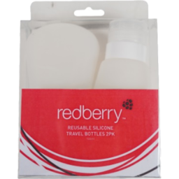 Photo of Korbond Reberry Reusable Silicone Travel Bottles 2Pack
