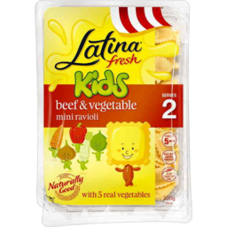 Photo of Latina Fresh Kids Mini Ravioli Pasta Beef & Veetable 200g