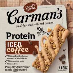 Photo of Carmans Iced Coffee Protein Bars