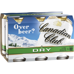 Photo of Canadian Club & Dry Cans