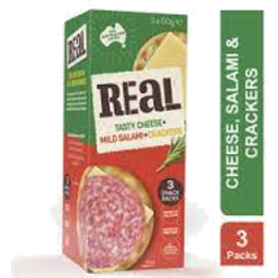 Photo of Real Tasty Cheese, Mild Salami & Cracker
