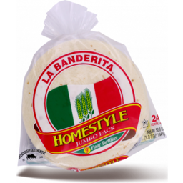 Photo of La Banderita Homestyle Jumbo Pack 9" Flour Tortillas Frozen