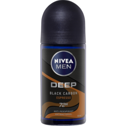 Photo of Nivea Men Deep Carbon Espresso 48h Anti Perspirant Roll On 50ml