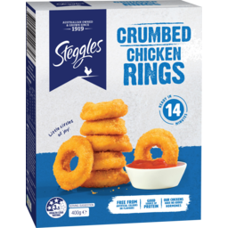 Photo of Stegg Chicken Rings Crumbed 400gm