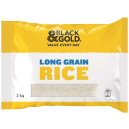Photo of Black & Gold Long Grain Rice 2kg