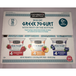 Photo of Members Selection Greek Yogurt Assorted Flavors