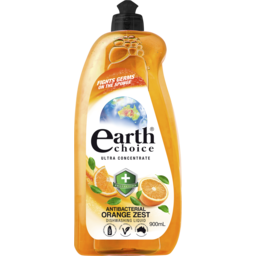 Photo of Earth Choice Ultra Concentrate Antibacterial Dishwashing Liquid Orange Zest