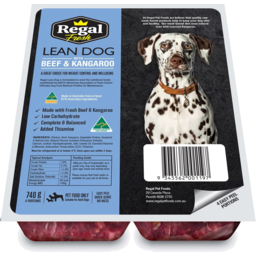 Photo of Regal Lean Dog Beef&Kangaroo 740gm
