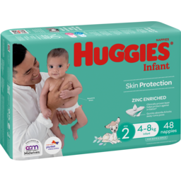 Photo of Huggies Infant Nappies Size 2 (4- ) 48 Pack