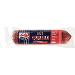 Photo of Don® Hot Hungarian Salami Chub 200g
